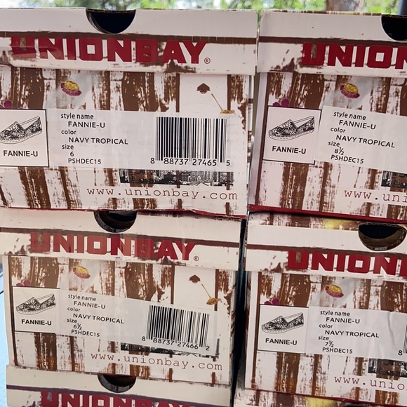 NEW! UNIONBAY FANNIE Tropical Canvas Espadrilles - Picture 8 of 11